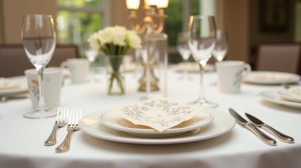 Sublimer chaque table avec la serviette en papier personnalisable : l'art du détail