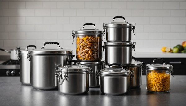 Complétez votre cuisine avec des boîtes en métal hermétiques
