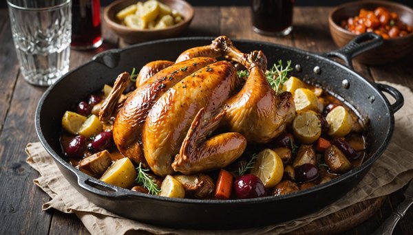 Le poulet braisé de bordeaux : un délice à savourer