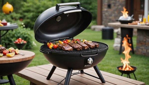 Découvrez le barbecue charbon avec couvercle pour vos grillades