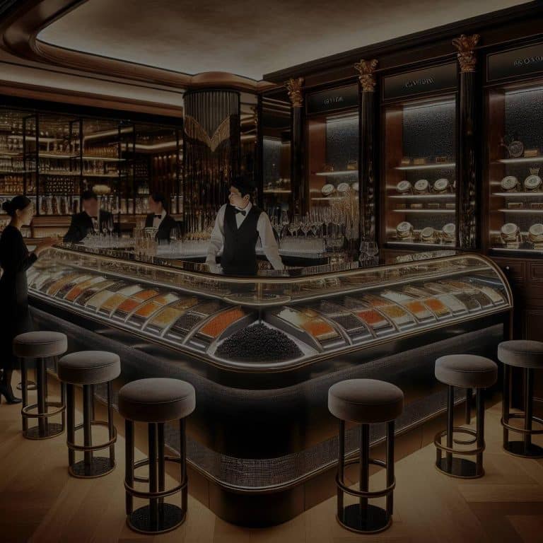 Comment intégrer un comptoir de dégustation de caviar dans un restaurant de luxe?