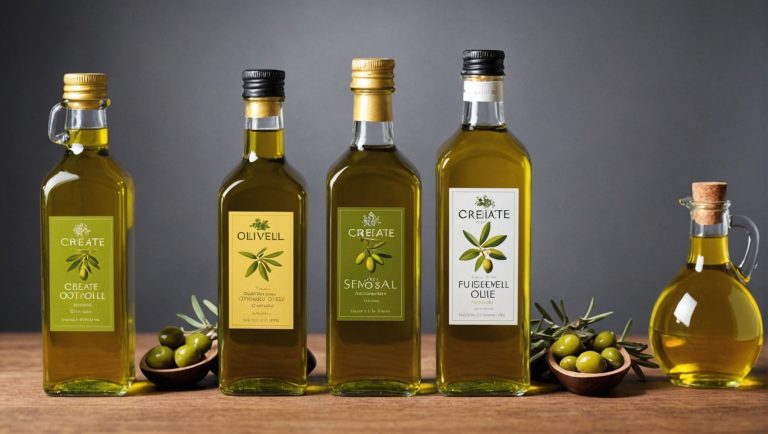Créez des étiquettes d’huile d’olive personnalisées et conformes